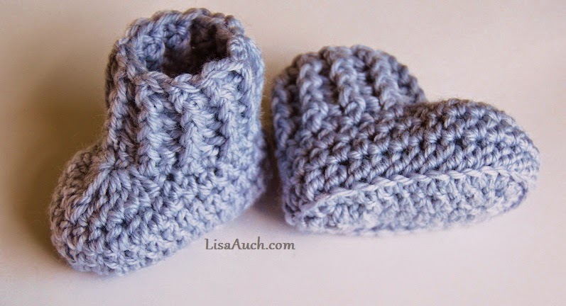 10 Minute Baby Booties