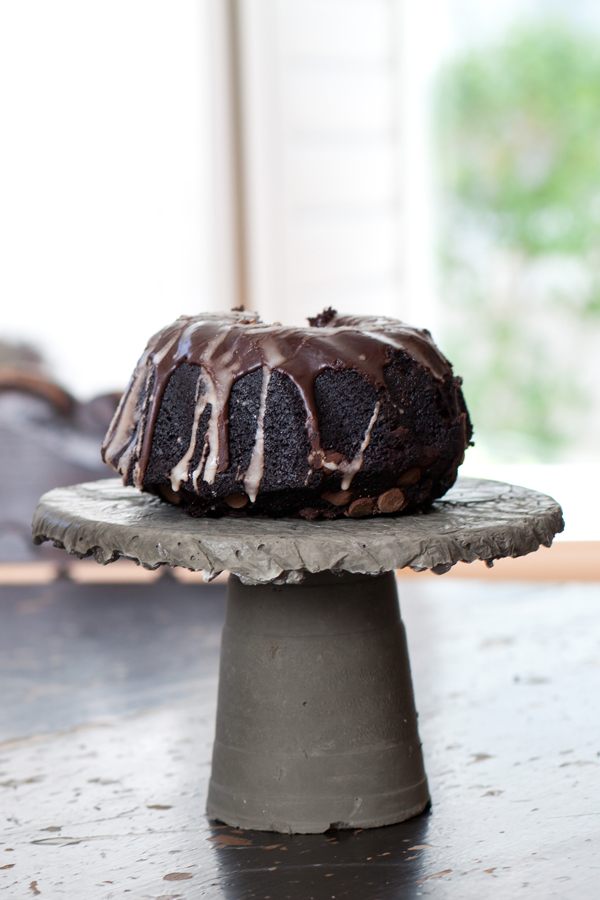 Concrete Cake Stand