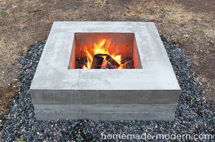 Concrete Fire Pit