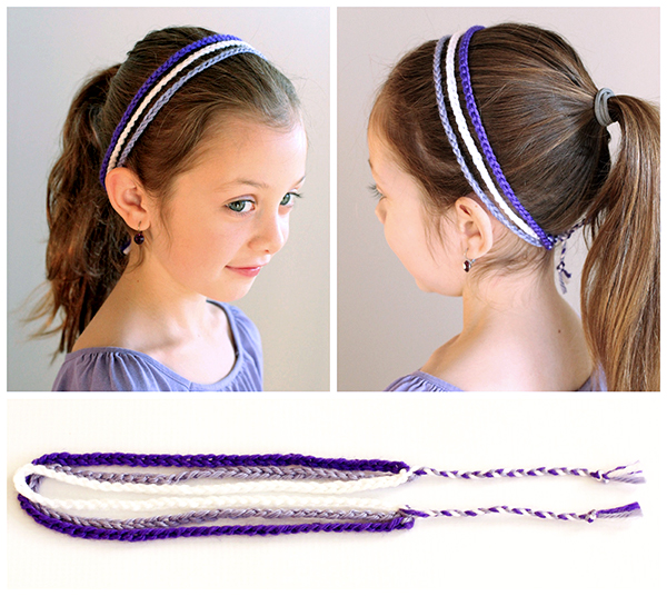 Easy 3 Strand Crochet Headband