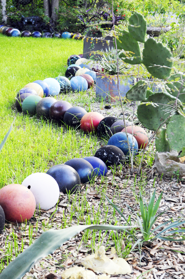 Old Bowling Balls Edging