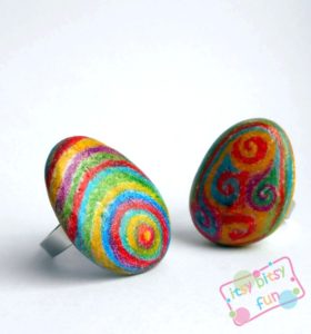 Painted Rock Rings