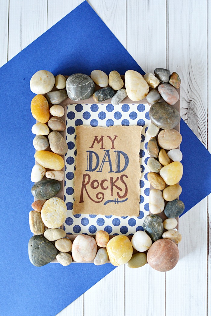 Rock Picture Frame