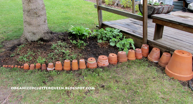 Terra Cotta Pot Edging