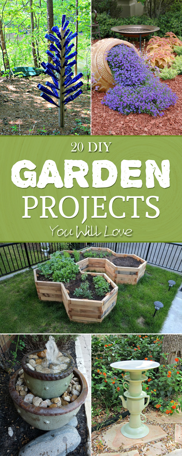 20 Creative DIY Garden Projects You Will Love