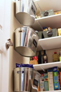 Hanging Metal Storage Bins