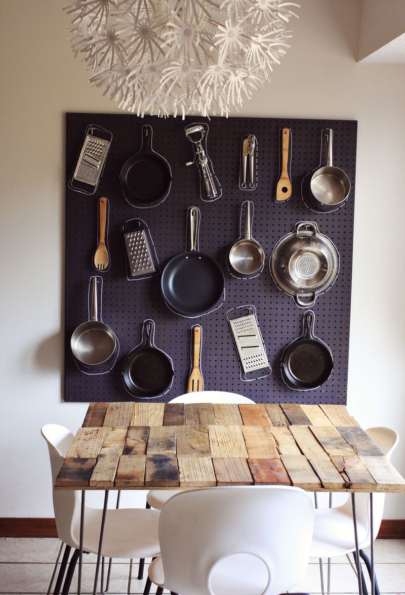 Kitchen Pegboard