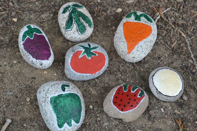 Stone Garden Markers