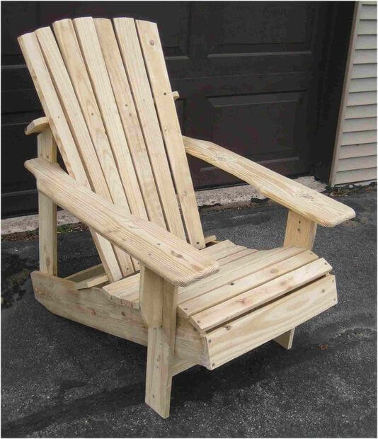 Pallet Adirondack Chair