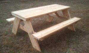 The 6 Foot Picnic Table