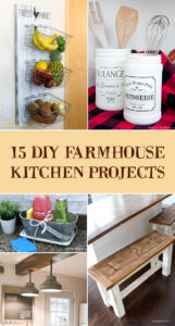 15 DIY Farmhouse Kitchen Projects