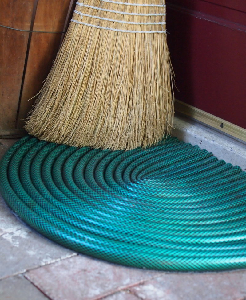 Garden Hose Door Mat