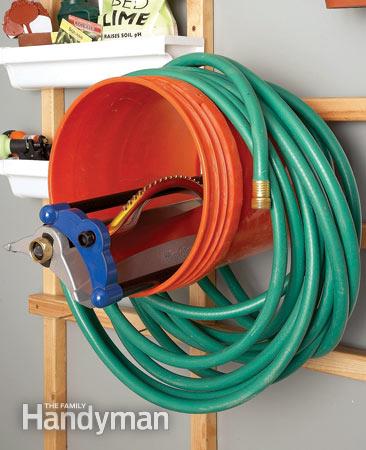 Garden Hose Storage