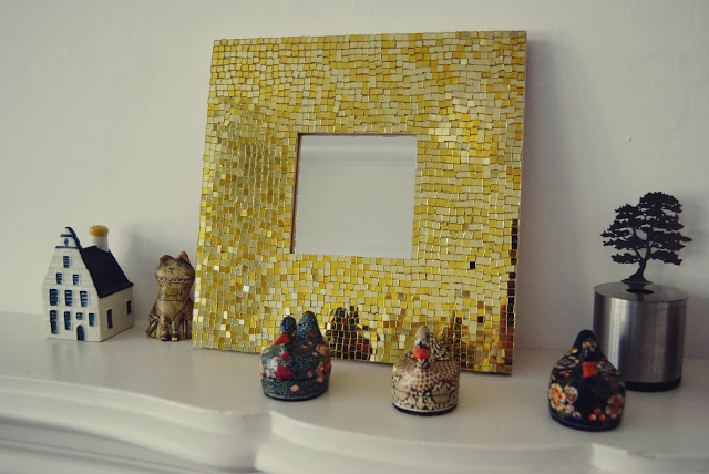 Gold Mosaic Mirror