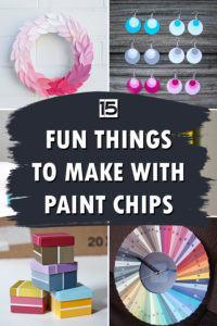 15 Fun Things To Make With Paint Chips