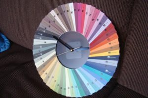 Paint Chip Clock