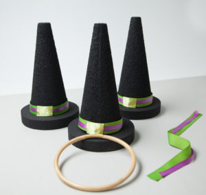 Witch Hat Ring Toss Game