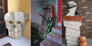 DIY Halloween Pallet Projects