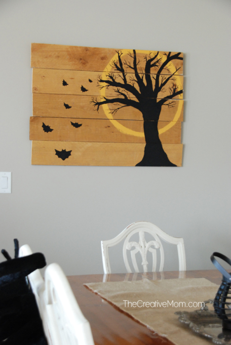 Halloween Pallet Art