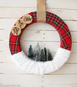 Let it Snow Holiday Wreath