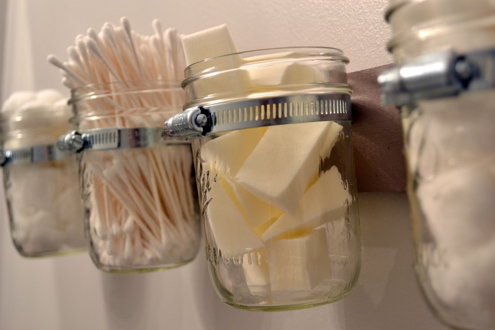 Mason Jar organizer