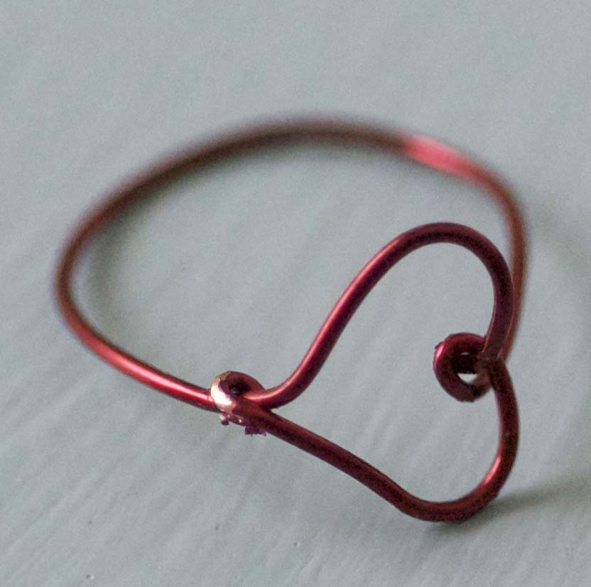 Wire Heart Ring