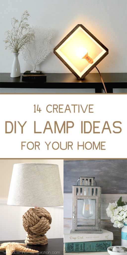 14 Creative Diy Lamp Ideas For Your Home