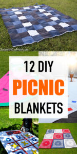 12 Easy DIY Picnic Blankets