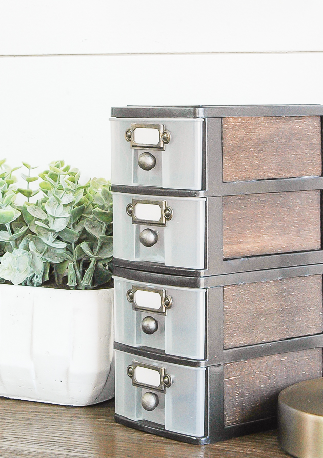 Industrial Farmhouse Storage Drawers