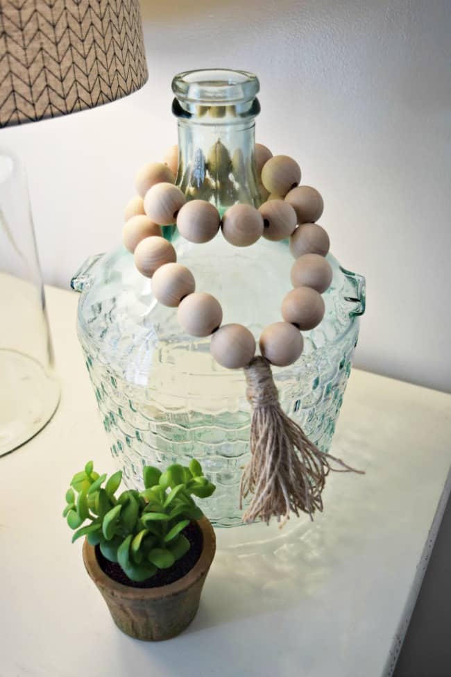 Wooden Bead Garland