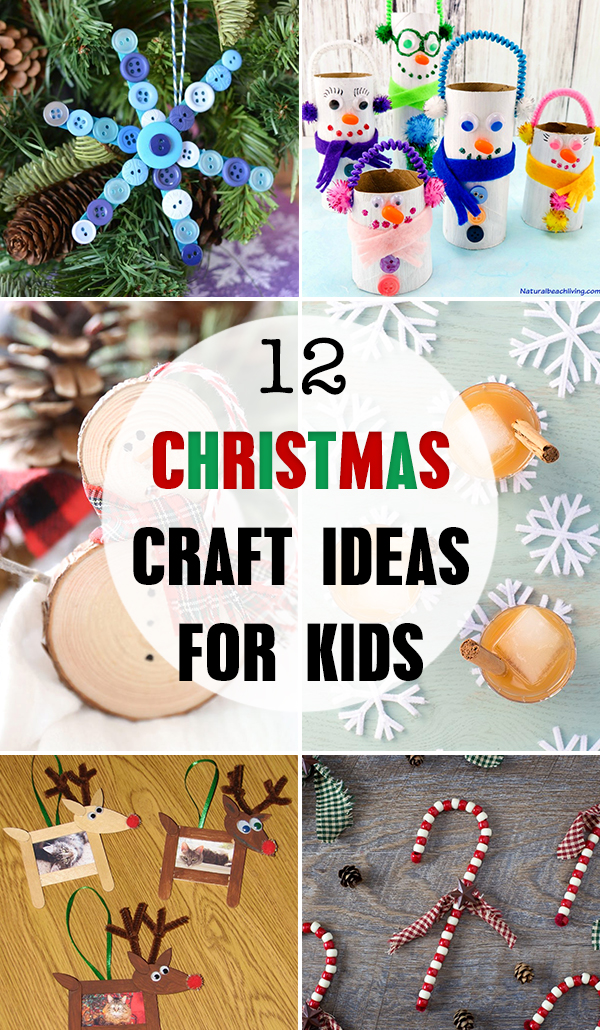 12 Christmas Craft Ideas for Kids