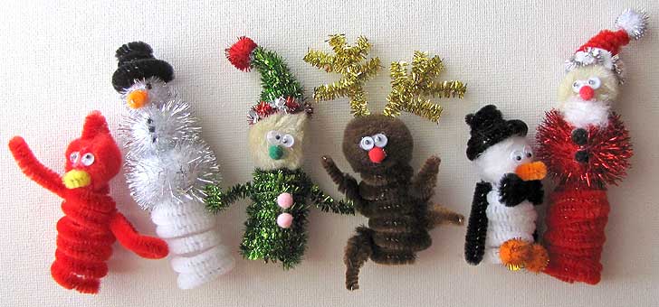 Christmas Finger Puppets