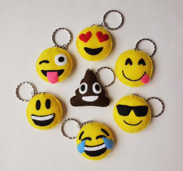 EMOJI keyrings