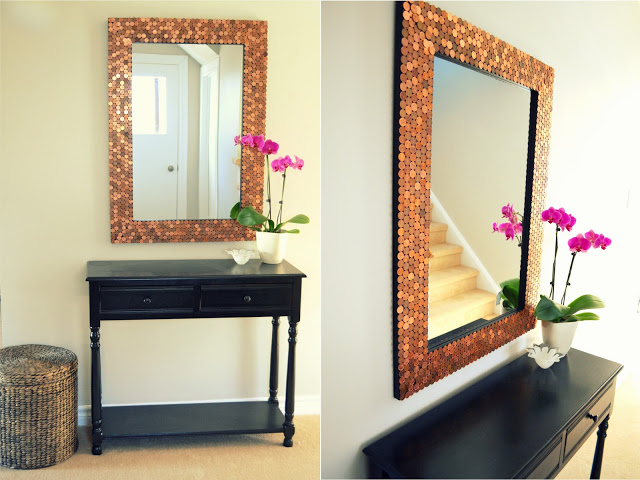 Penny Mirror Frame