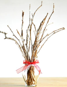 Frosted Twig Holiday Bouquet