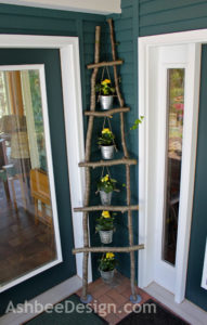 Ladder Made from Branches