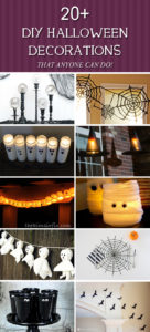 20+ Amazing DIY Halloween Decorations That Anyone Can Do!