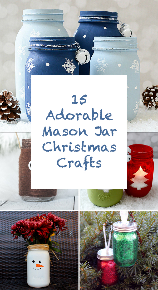 Download 15 Adorable Mason Jar Christmas Crafts PSD Mockup Templates